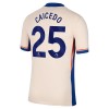 Camiseta de fútbol Chelsea Caicedo 25 Segunda Equipación 2024-25 - Hombre